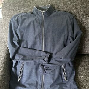 Linksoul Lightweight Jacket, Golf, Blue/Grey, Medium